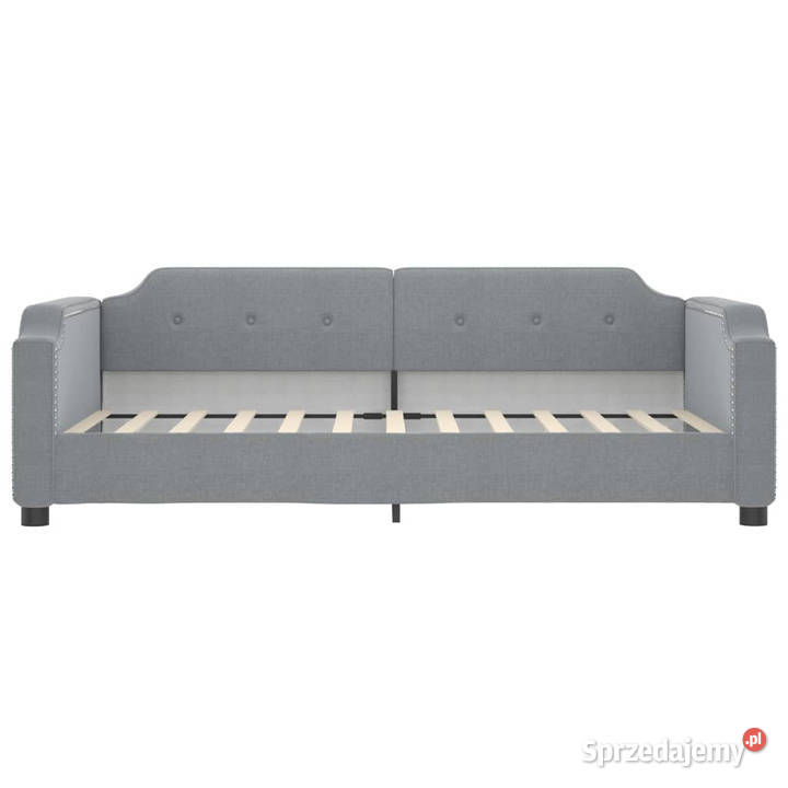 Sofa z materacem jasnoszara tkanina 90x190 Warszawa