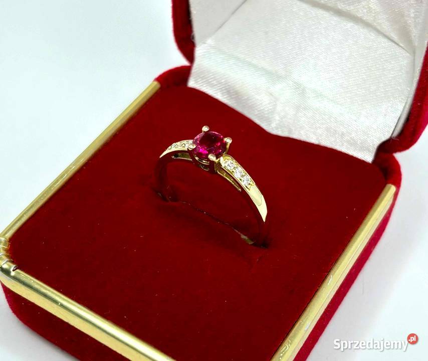 Nowy Złoty Pierścionek pr 585 249g R16 warmińsko-mazurskie Elbląg