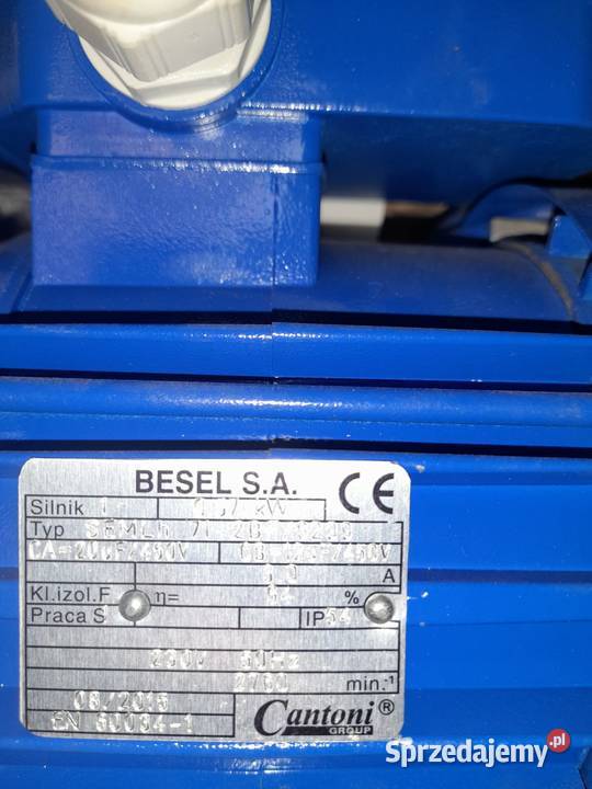 Silnik Besel SEMKh712BF6299 037kW 2760 obr Nowy Pozostałe Warszawa sprzedam