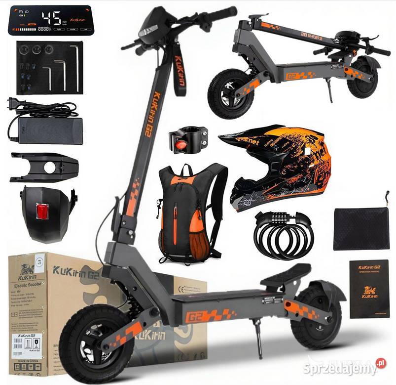Hulajnoga elektryczna Kukirin G2 1200W 45H 15Ah Raszyn