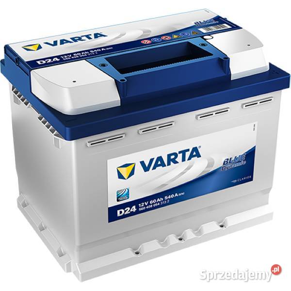 Akumulator Varta Blue D24 60Ah 540A Gdańsk sprzedam