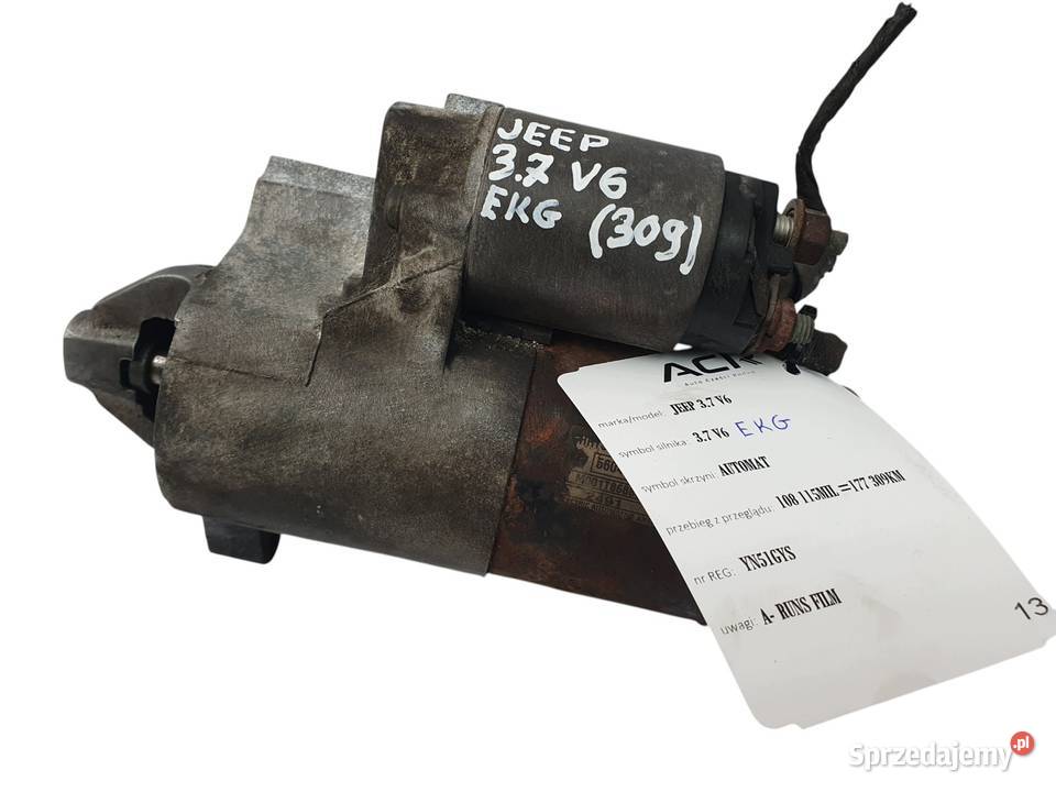 ROZRUSZNIK Jeep Cherokee 37 V6 EKG Układ elektryczny silnika Chełm