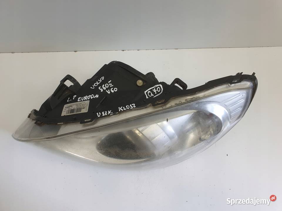 LAMPA LEWA Volvo S60 II V60 1013r PRZEDNIA lewy Lampy przednie lubelskie Rudka sprzedam