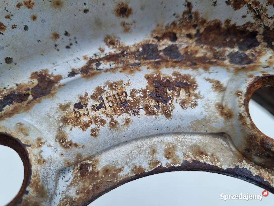 Nissan Cabstar 2x FELGI STALOWE KOŁA LETNIE 15 Średnica 15" lubelskie Rudka