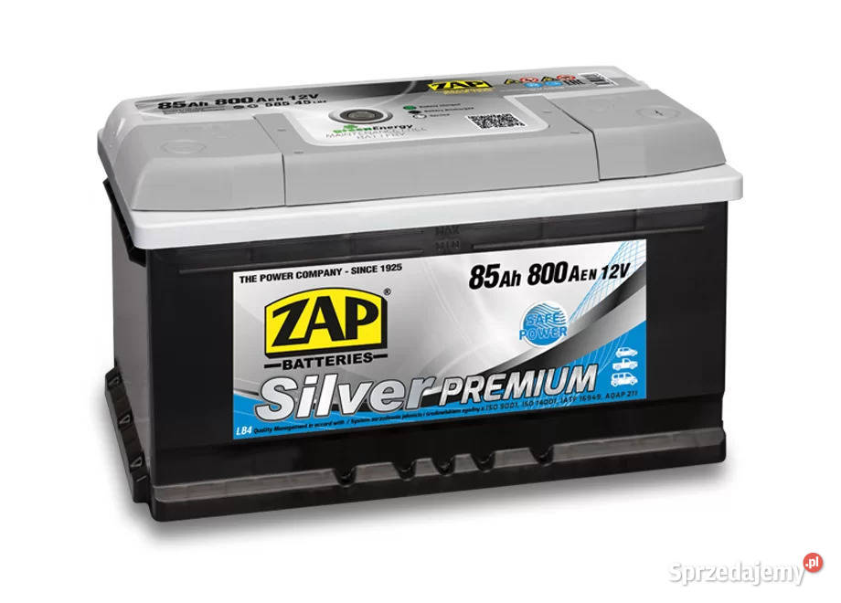 Akumulator Zap Silver Premium 85Ah 800A Układ elektryczny Wrocław sprzedam