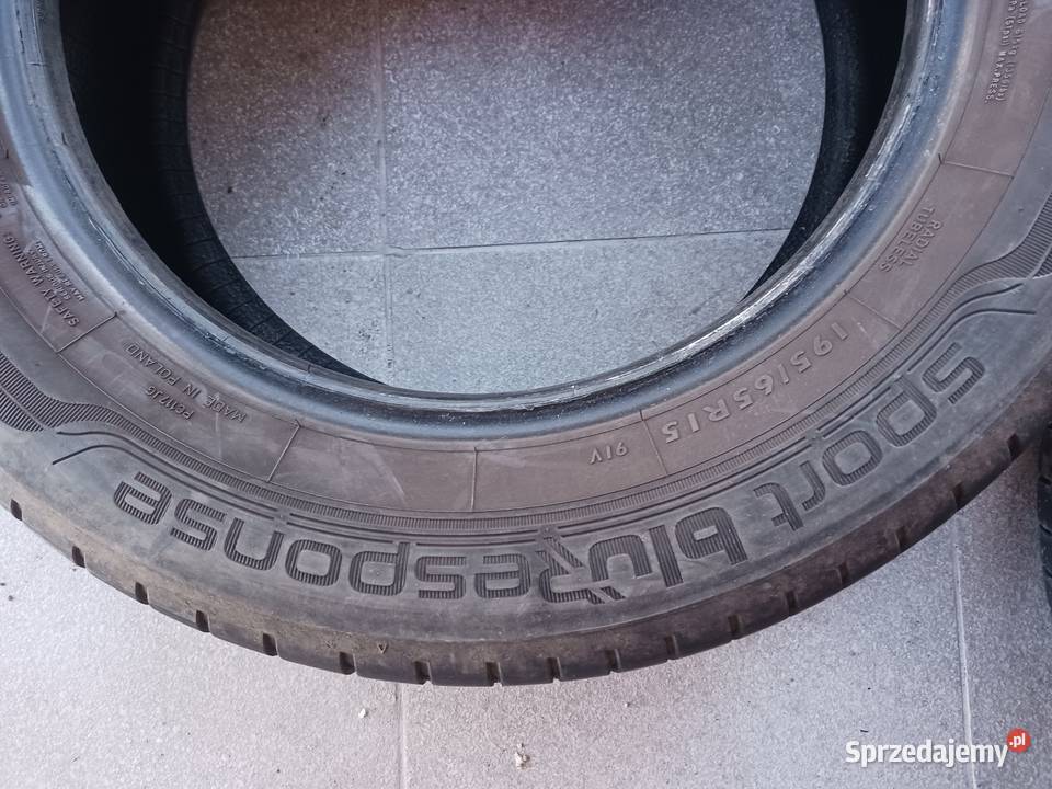 Opony LETNIE DUNLOP Sport Bluresponse 19565 R15 Łochów