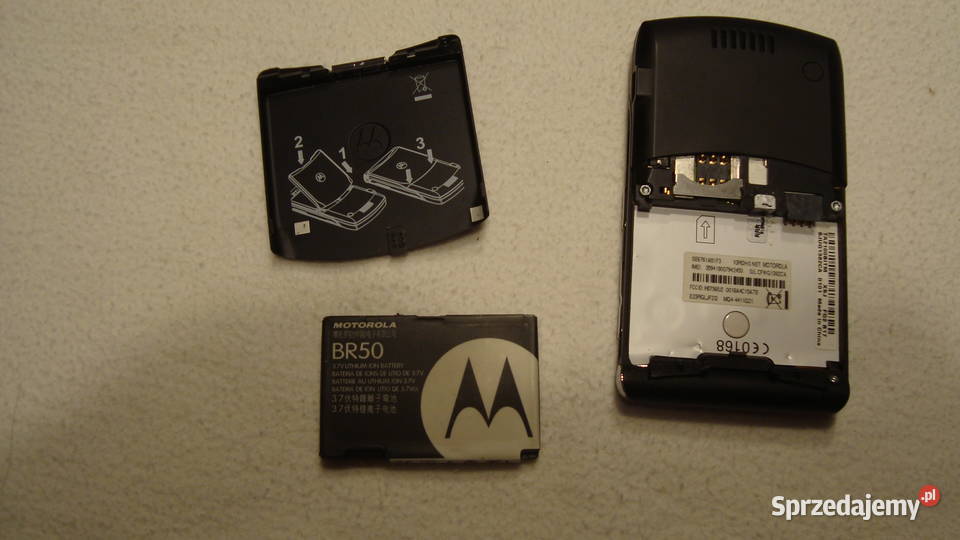 Telefon komórkowy Motorola V3x 4 MB czarny Motorola Warszawa