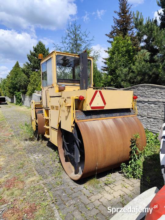 Walec drogowy VHS 100 Rok produkcji 1990 Motoryzacja Osiny