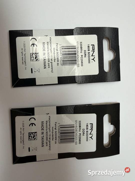 Pamięć RAM PNY Performance 16GB 1x16GB DDR4 mazowieckie Warszawa
