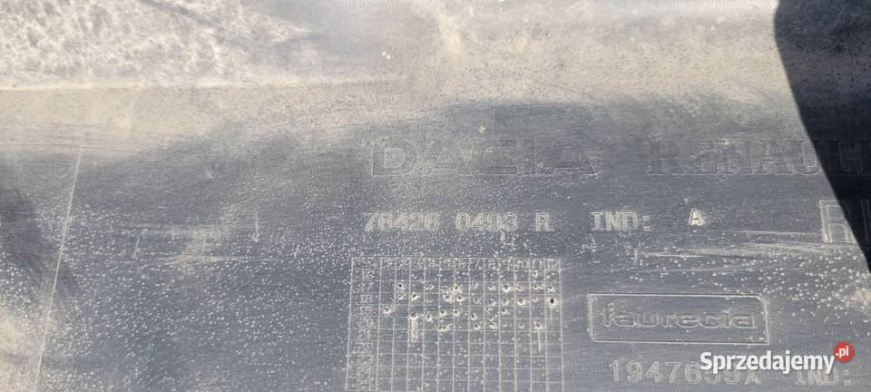 DACIA DUSTER 2 II LISTWA PROGOWA PRAWA PROG Ruda Śląska