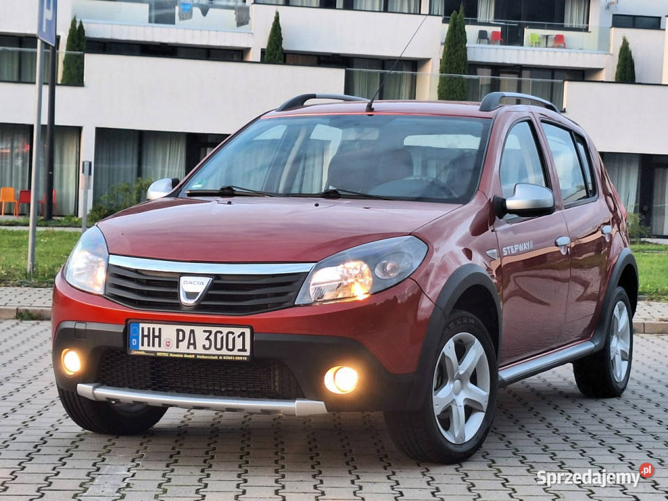 Dacia Sandero Stepway 16MPi benzyna ŁADNA wspomaganie kierownicy Olsztyn