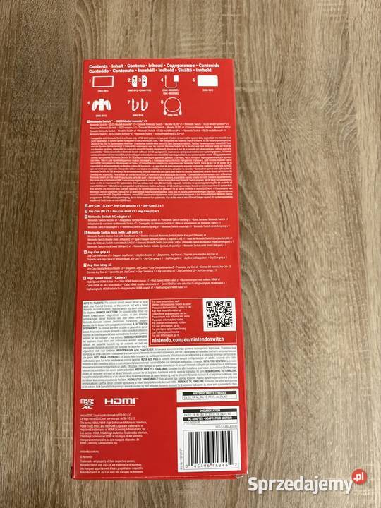Konsola do gier Nintendo Switch OLED 64GB Wrocław