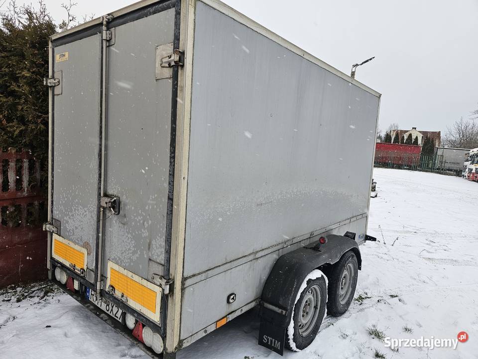 Przyczepa Stim kontener DMC 2000 2 osie podkarpackie Tarnobrzeg sprzedam