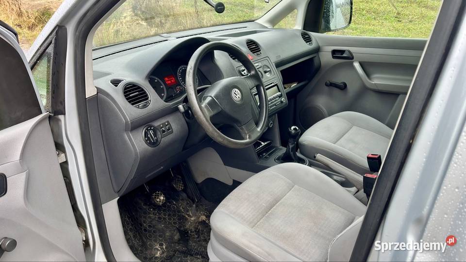 VW Caddy 19 TDI 2010r Klima 5 Osób Stan Milejów-Osada