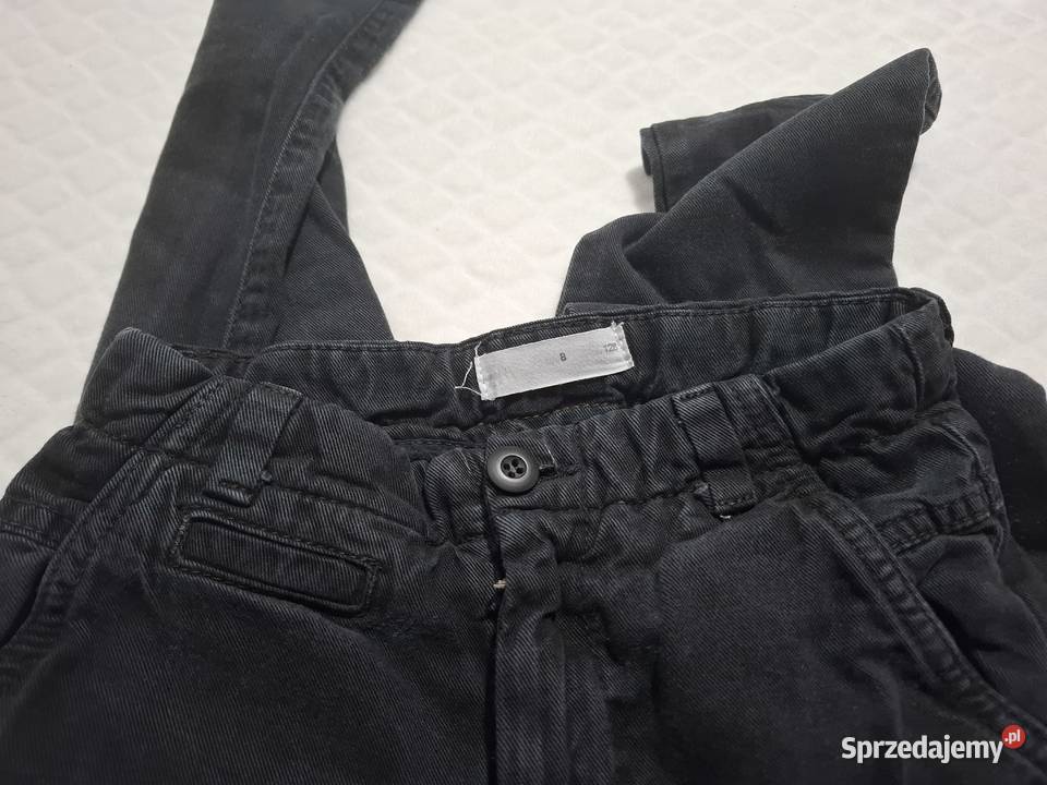 Spodnie chłopięce eleganckie czarne Zara Kids chłopiec Czeladź