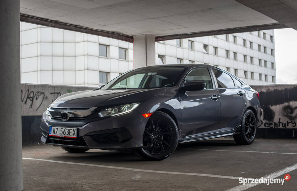 Honda Civic X wersja LX 20 iVTEC rocznik 2018 nieuszkodzony mazowieckie Warszawa