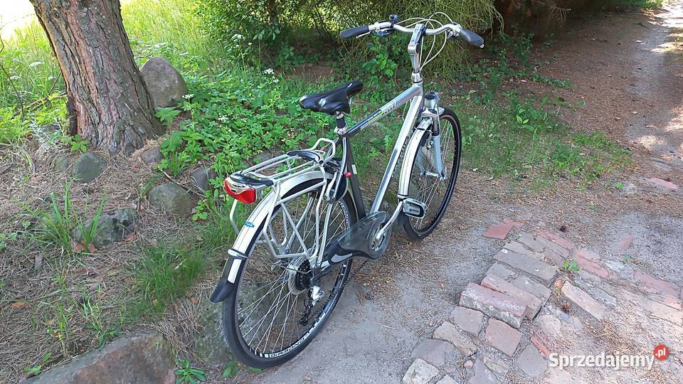 Alu Rower Miejski Męski Gazelle Medeo 3x8 Deore Miejskie Wołów