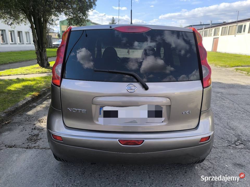 Nissan Note 2007 15 dCi Oszczędny Sieradz