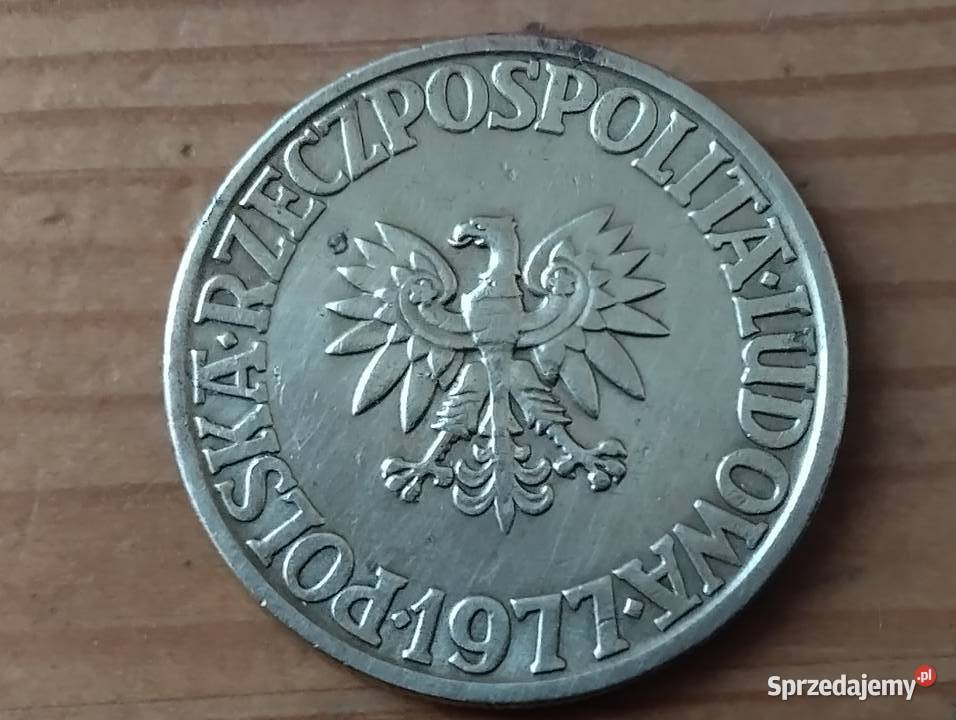 Moneta 5 1977 r bzm Warszawa sprzedam