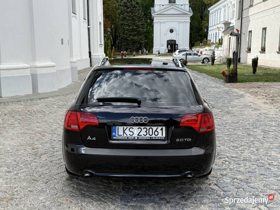 Audi A4 B7 20 TDI 170 2008r Avant SLine Manual nieuszkodzony Audi sprzedam