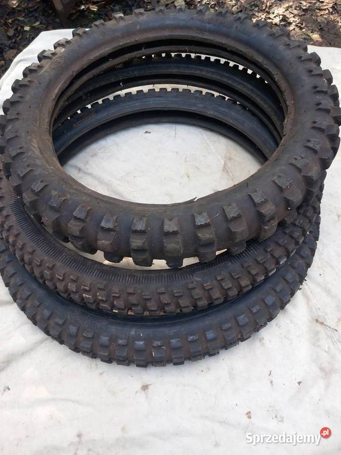Opony terenowe do motocykla sprzedam