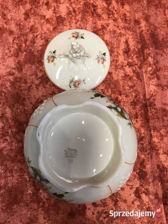 Bomboniera cukiernica pojemnik porcelana Porcelana i szkło świętokrzyskie Kielce