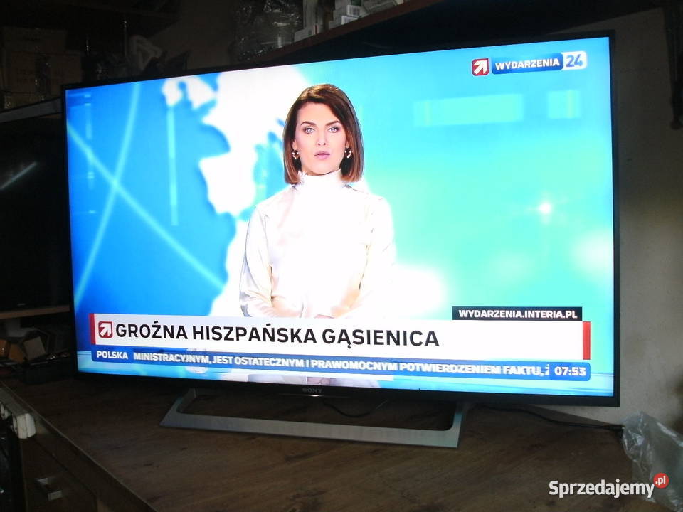 SONY Bravia LED 49 Smart TV z WiFi 4K UHD zachodniopomorskie Karlino