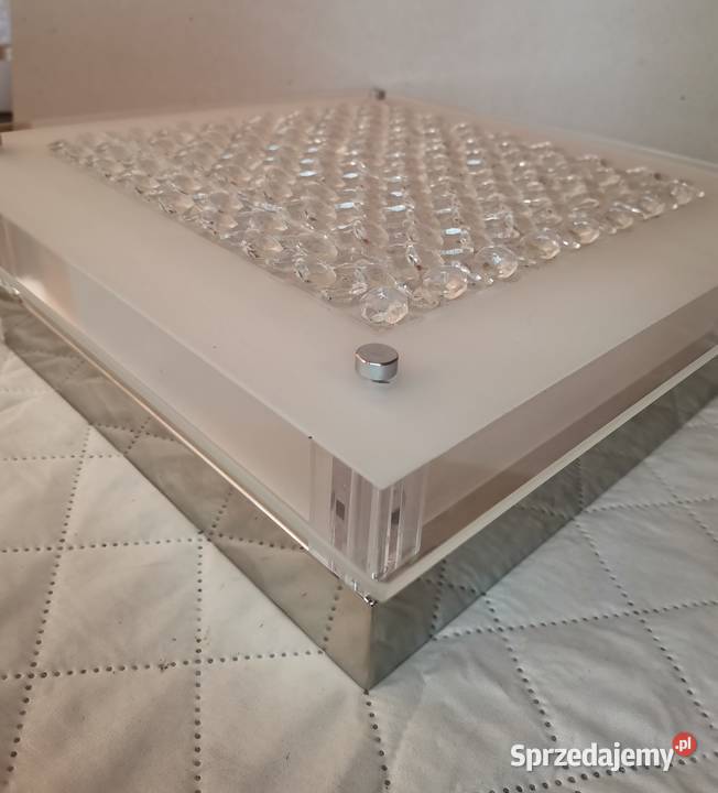Lampa sufitowa LED kryształowa plafon Italux Trzcianka