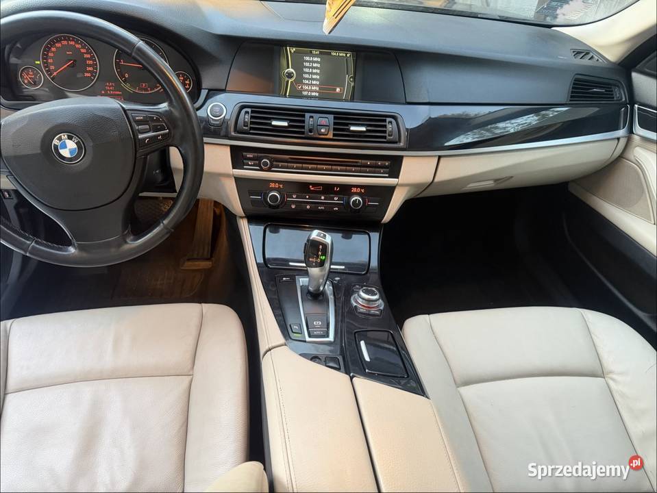 BMW Seria 5 F10 20 Diesel 184 Automat kurtyny powietrzne Samochody osobowe lubelskie Chełm