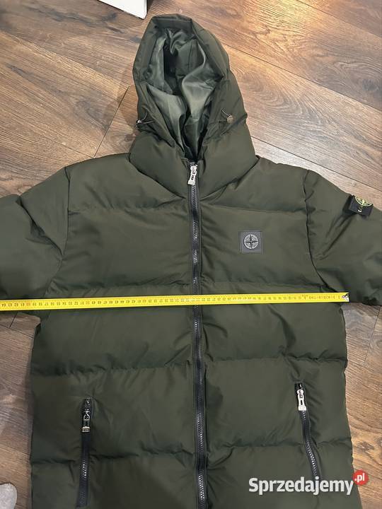 Kurtka puchowa Stone Island khaki Zimowa  Tychy