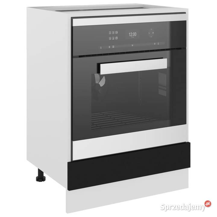Szafka na piekarnik czarna 60x46x815 WM802498 sprzedam