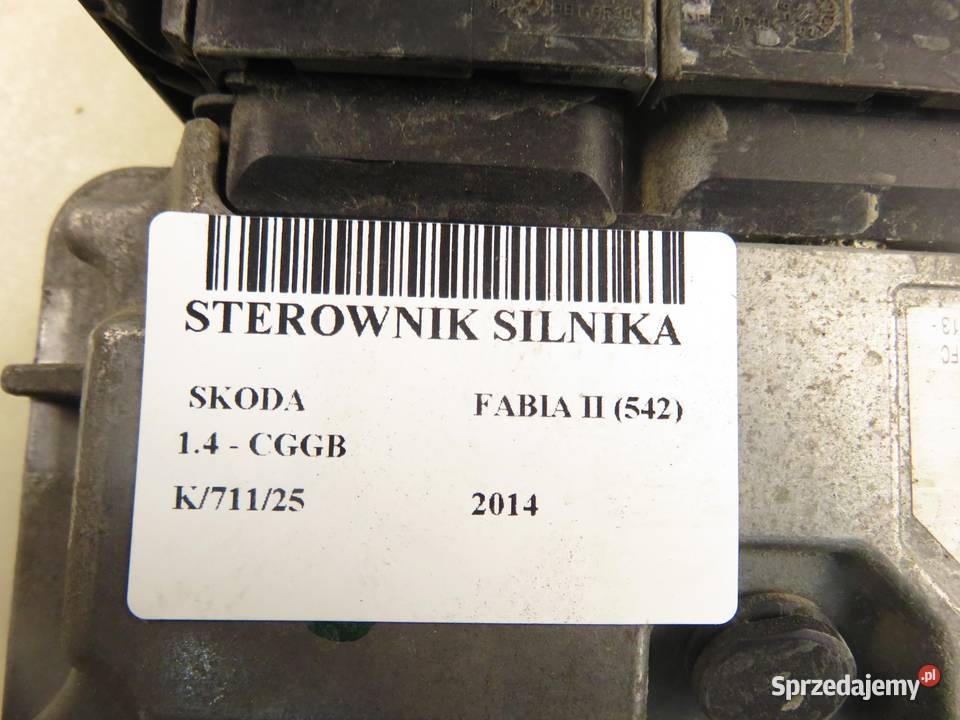 STEROWNIK SKODA FABIA II 14 03C906014FC