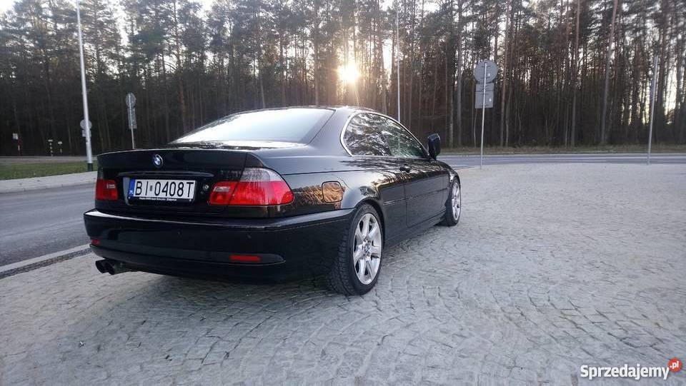 BMW e46 Coupe Koniec 2005r Lifestyle Edition wielofunkcyjna kierownica Białystok