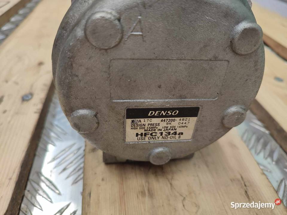 Sprężarka klimatyzacji DENSO HFC134a 4472004821 Pozostałe Wilkowo