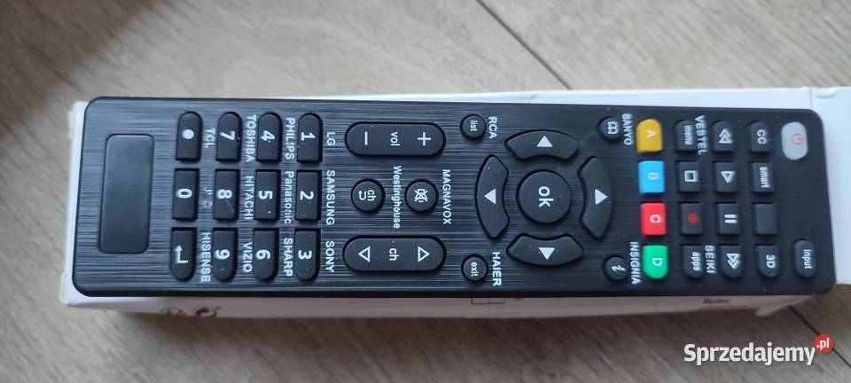 Uniwersalny pilot do TV instrukcja i kody Skalmierzyce