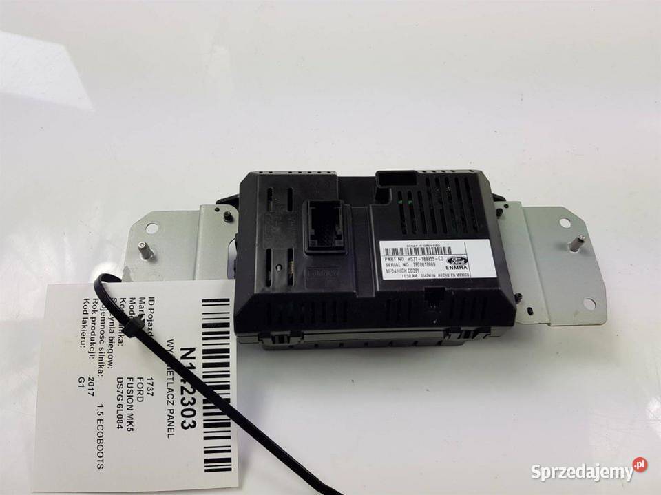 WYŚWIETLACZ PANEL FORD FUSION MK5 H7T18B955CD Lipno