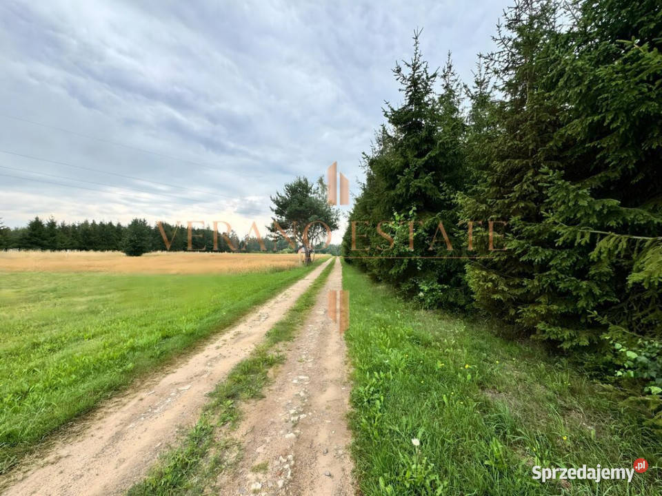 Działka 1800 m2 MPZP Media w drodze S8 Gąba