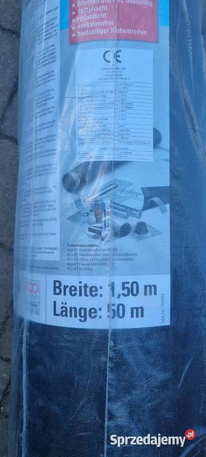 Membrama hydroizolacyjna Alujet Floorjet Speed Folie izolacyjne i membrany małopolskie Tymowa