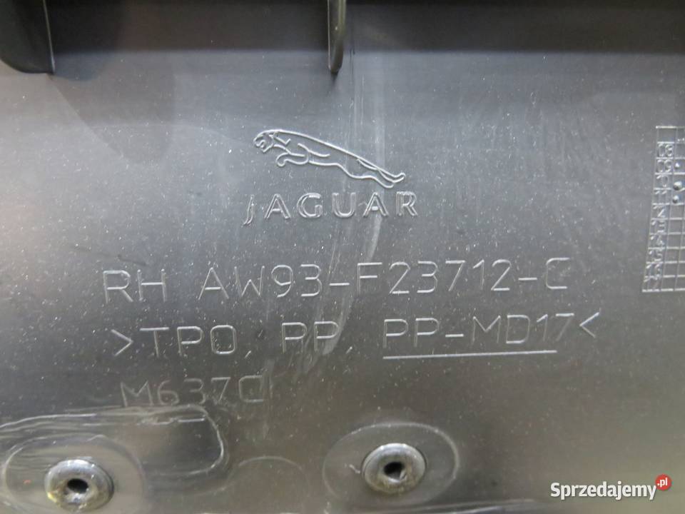 BOCZEK TAPICERKA DRZWI PRAWY PRZÓD JAGUAR XJ