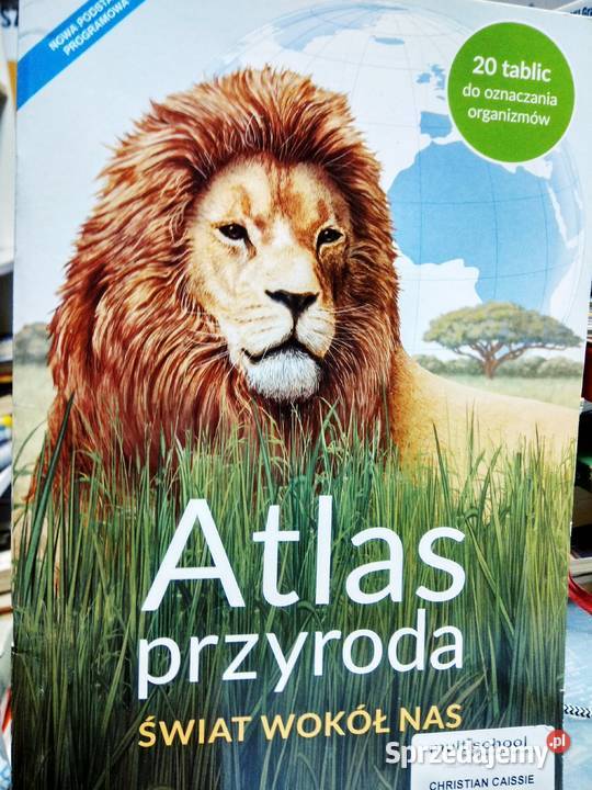 Świat wokół nas atlas przyroda antykwariat