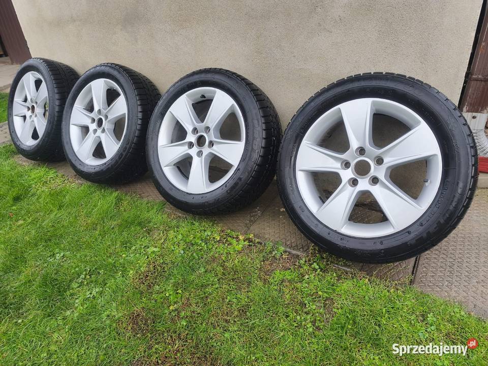 Komplet 4 Kół Koła Alu felgi 5x1143 ET40 opony podkarpackie Kolbuszowa Górna