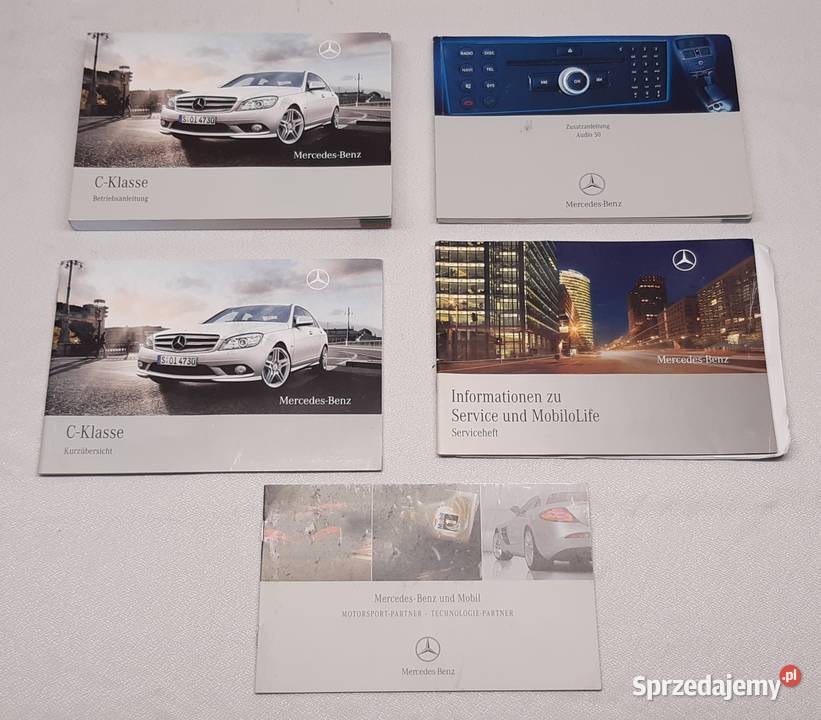 ETUI FUTERAŁ INSTRUKCJA OBSŁUGI MERCEDES W204 Mielęcin sprzedam