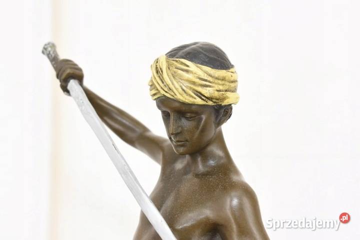 Dawid i Goliat Figura z Brązu Zwycięstwo Dawida małopolskie Kraków sprzedam
