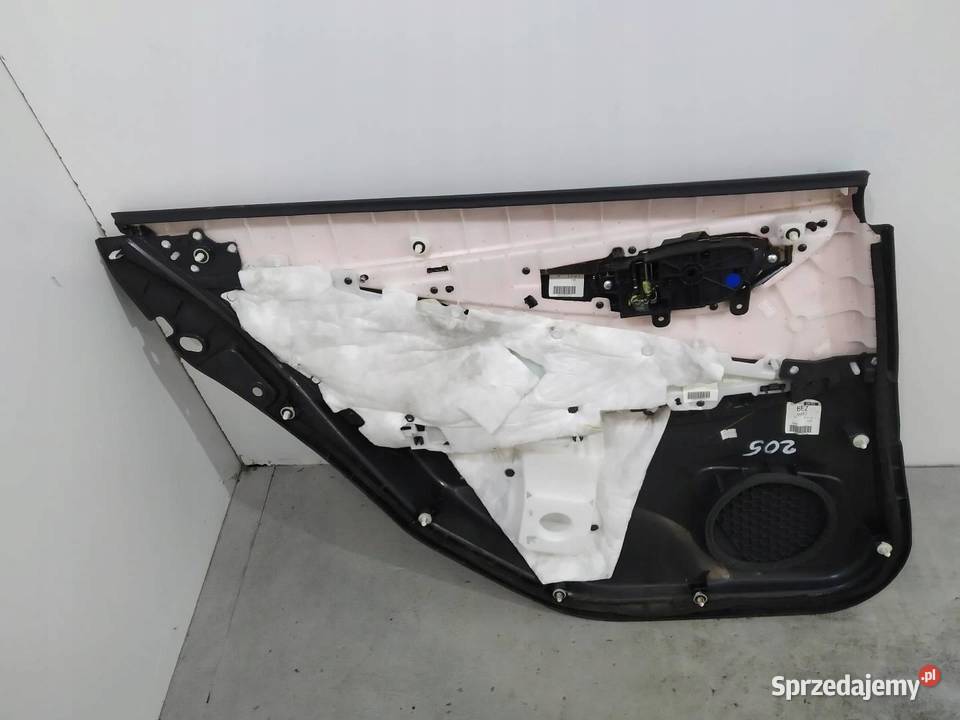 TAPICERKA BOCZEK PRAWY TYŁ Infiniti Q50 I 2013 sprzedam