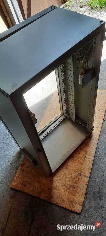 Szara Rack serwerowa sieciowa metalowa Gubin sprzedam