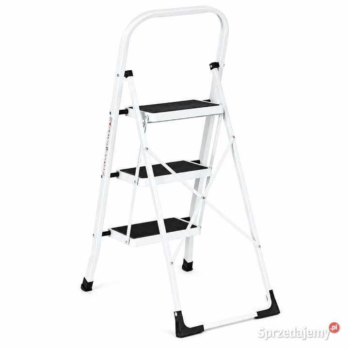Drabina 3stopniowa stalowa 104.5cm sprzedam