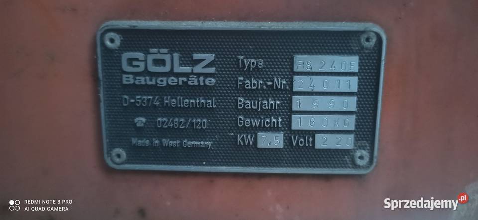 Piła do betonu Biecz