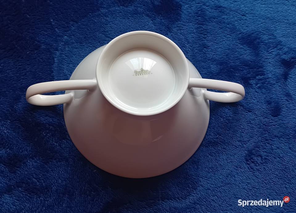 Bulionówka Rosenthal Form 2000 Sygnatura z lat Porcelana i szkło Koźminek sprzedam