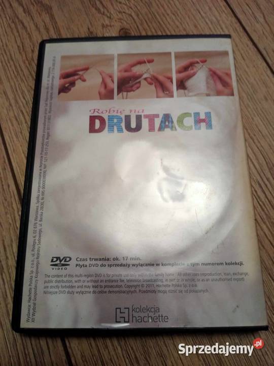 Robię na drutach Pierwsze kroki kurs DVD Pozostałe Nagradowice
