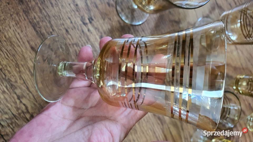 Kieliszki do wódki i wino PRL podkarpackie